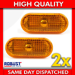 Повторитель 2 шт. ЖЕЛТЫЙ крыла Fiesta 2002-2008 / Focus 2004-2011